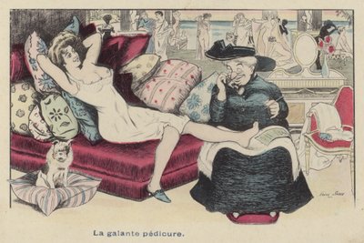 La galante pedicure da Xavier Sager